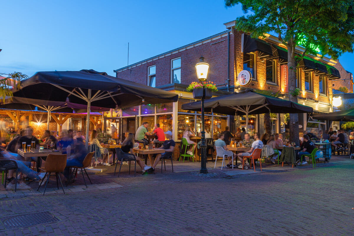 Het Twentse coulissenlandschap rondom Losser.